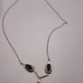 Vintage sterling silver necklace lapiz lazuli Image 5