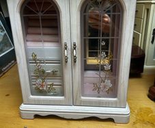 vintage jewellery cabinet
