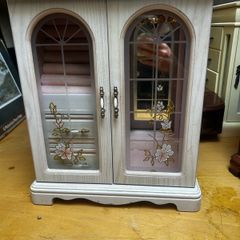 vintage jewellery cabinet