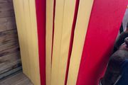 gymnastics thick foldable mats x2