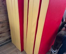 gymnastics thick foldable mats x2