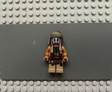 Lego the Lone Ranger tlr002 Tonto minifigure- Clean Outfit