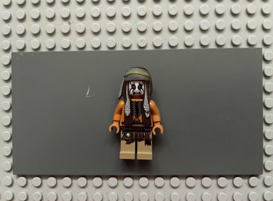 Lego the Lone Ranger tlr002 Tonto minifigure- Clean Outfit