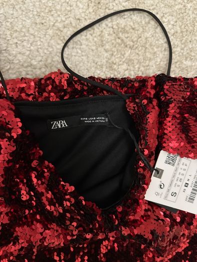 Zara red dress (S)
