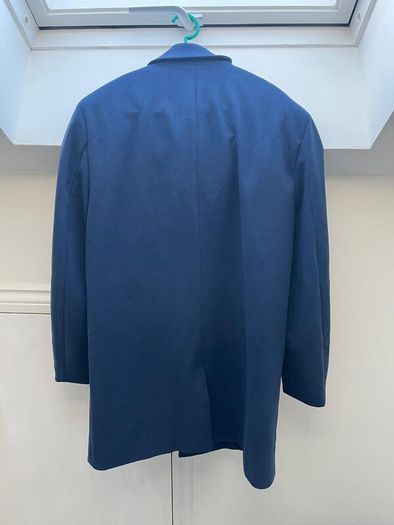 Mens blue overcoat - smart casual