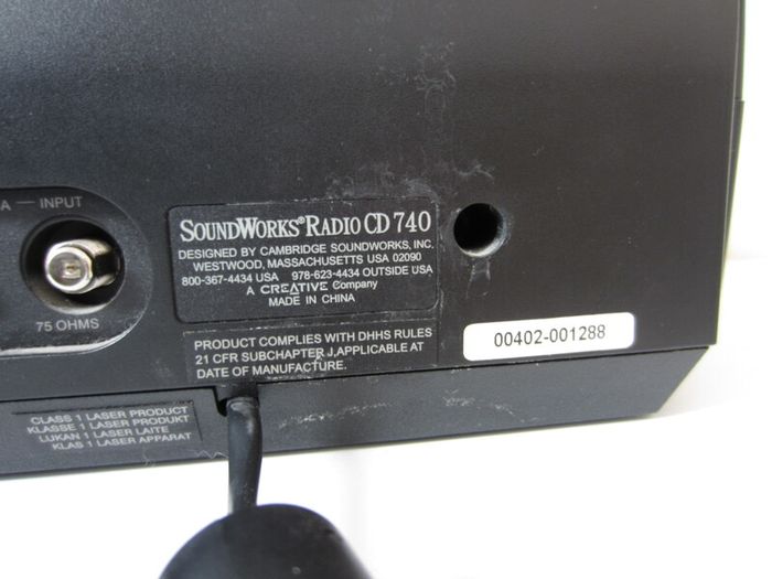 creative cd740 stereo cd radio soundworks cambridge