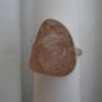 Raw Rose Quartz ring,Silver ring,Gemstone ring,Gift, Image 8