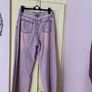 Estelle Shein Light Purple Wide Leg Jeans Size UK 14 Image 10