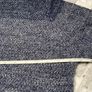 Diesel Mens Cable Knit Jumper Blue/Grey Large Image 8