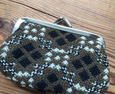 Vintage Coin Purse - Handmade