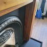 wooden fireplace Image 8