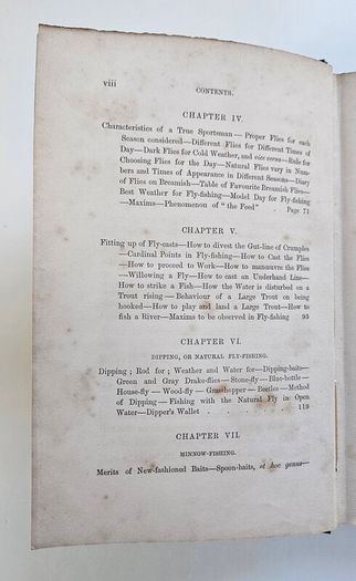 The Secrets of Angling (1865 1st Edition) - Antiquarian Fishing Book - Angling Book