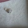 Pandora  charm with pearl drop and purple gemstone in great condition Image 6