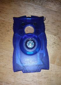 compass , magnifying glass wallet shaped multitool