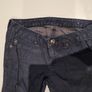 Ladies Guess Navy Jeans Image 3