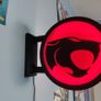 ThunderCats Inspired LED Light Box Sign, Retro 80s Cartoon Wall Light, Gaming Room Decor, Man Cave Sign, TV Nostalgia Gift Image 2