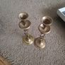 brass candle holders Image 6