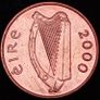 [#2593..] - Ireland 2000 | Irish 1 Penny | KM.20a | UNC Image 2