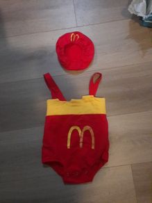McDonald's fries baby costume