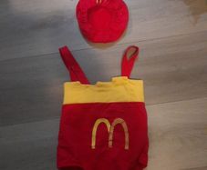 McDonald's fries baby costume