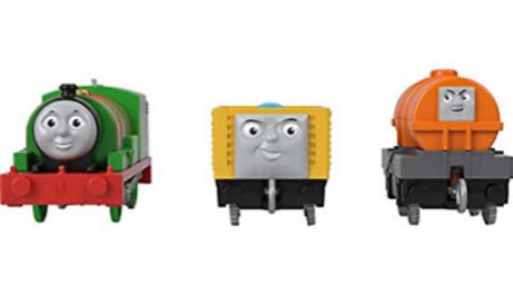 BRAND NEW Thomas & Friends Motorized Percy & The Tanker