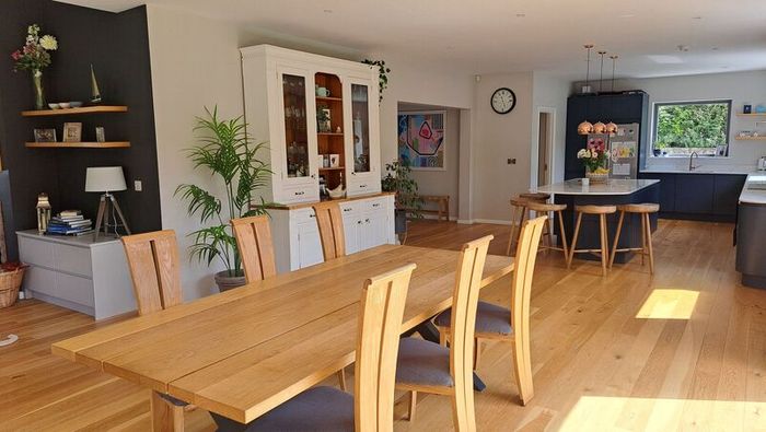 Solid wood dining chairs