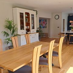 Solid wood dining chairs