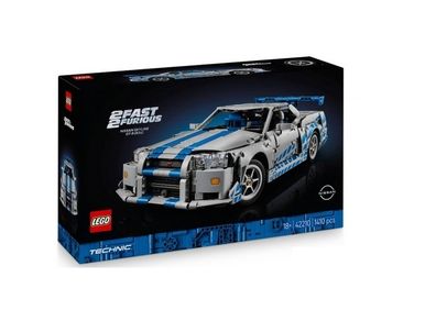 LEGO - 2 Fast 2 Furious Nissan Skyline GT-R (R34) Car - 42210 - NEW