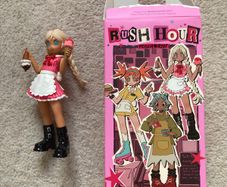 figurine rush hour peach riot