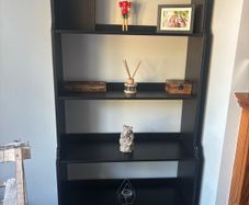 IKEA Black Leksvik bookshelf