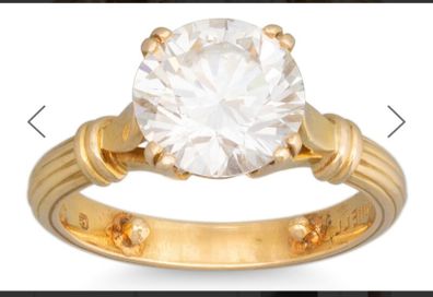 Theo Fennell 2.53 carat diamond solitaire ring