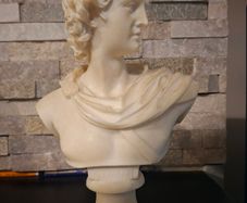 Apollo God of Music & Light Handmade Bust Head