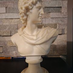 Apollo God of Music & Light Handmade Bust Head