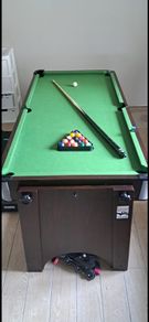 2 in 1 Air Hockey & Pool Combo Table. 5 feet by 2.5 feet