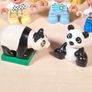 Lego Duplo Animals Figures Bundle Baby Giraffes Panda Adult And Baby Elephant Girl Boys Image 3