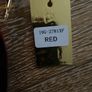 Brand New with tags Red Graffiti Clutch with Gold Chain Image 6