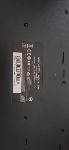 Microsoft Wired Desktop keyboard 600