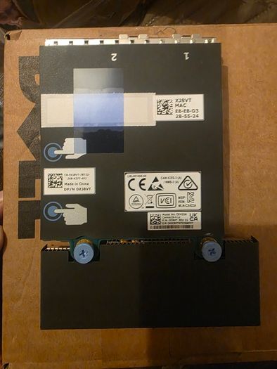 4 x Dell Nvidia/Mellanox ConnectX-6 Lx Dual Port 25GbE OCP 3.0 Network Adapter (0XJ8VT / CX622A)