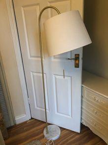 cream lamp