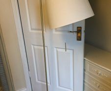 cream lamp