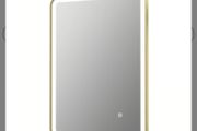 Brushed Brass led mirror 700mmx500mm 40% SALE PRICE