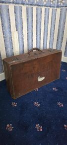 Vintage Leather Suitcase