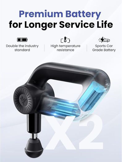 Bob and Brad D6 Pro Massage Gun
