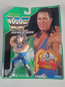 WWF Hasbro 123 Kid Green card series 11