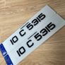 3D Gel Number Plates 50-70mm Image 9