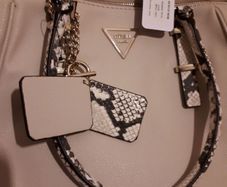 new genuine guess bag tag attached