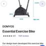 exercise bike like new Image 4