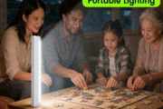 This Portable Light Is USB Rechargeable And Features a Long-Lasting Battery