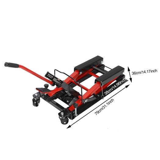 BRAND NEW 1500lbs Lifting Cranes Motorcycle Repair Bracket Motorcycle Stand