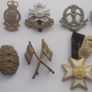 10 1st world war cap badges  and 2an world war cap badges Image 2